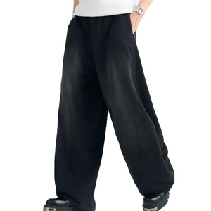 Pantalones de chándal lavados personalizados de alta calidad 450gsm pesado 100% algodón lavado con ácido pantalones de chándal hombres pantalones casuales 2026 - Product Image 6