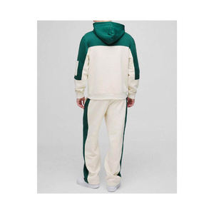 Chándal de talla grande de alta calidad para chándal acampanado Logotipo personalizado Cuello con capucha Patrón sólido Estiramiento en cuatro direcciones - Product Image 2