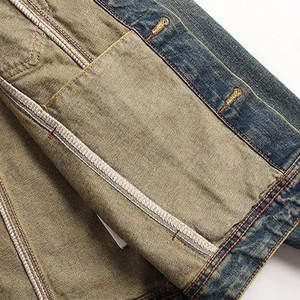 2025 veste en jean pour hommes au design personnalisé avec motif camouflage Logo avant des services OEM de haute qualité pour le printemps - Product Image 6