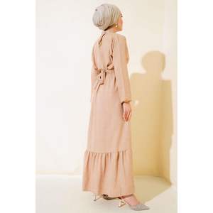 Collar de perlas vestido Latte - Product Image 4