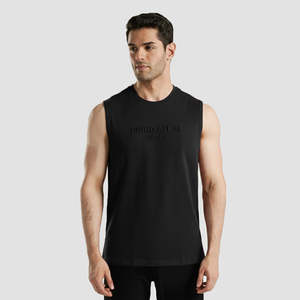 Ropa Deportiva Negra Transpirable GAI Perform Tank - Product Image 1