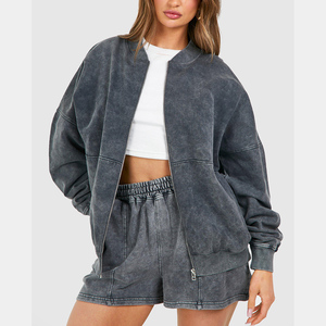 Streetwear Nouveau Style de mode Ensembles de survêtements d'hiver en coton polyester personnalisés et respirants pour femmes - Product Image 6