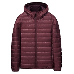 Custom New High Quality Coat Men's Trend <b>Thick</b> Winter Bomber Shiny Puffer Men's <b>Jacket</b> - Product Image 2