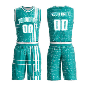 Uniforme de basket-ball des sports américains Réversible 100% Mesh Breathable Printed Laker Basketball jersey Bsci Summer Basketball Shorts - Product Image 4