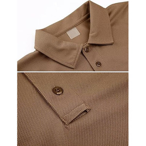 Best Men's for <b>Shirts</b> for Summer 100% Cotton Breathable Short Sleeve Custom Printed Logo Plus Size Wholesale Solid Eco-Friendly - Product Image 2
