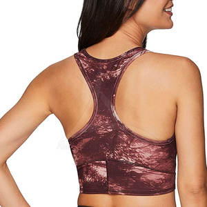 Ropa Deportiva Fabricada en Pakistán, Sujetador Deportivo para Mujer, Soporte Ligero, Sin Costuras, Transpirable, Secado Rápido, Ecológico, Sublimado - Product Image 3