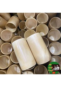 Natural Bamboo Coffee <b>Cup</b> Handmade Eco Friendly <b>Reusable</b> Drinking Mug Sustainable Bamboo Drinkware Wholesale Supplier - Product Image 3