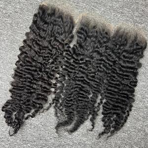 Cierre de encaje 5x5, 100% Cabello humano, cabello crudo vietnamita Un donante - Product Image 4