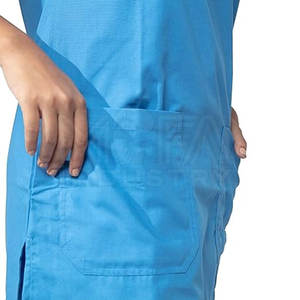 Conjunto de uniforme de hospital para mujer, traje de enfermera hecho de algodón, ropa de trabajo, traje de mujer - Product Image 3
