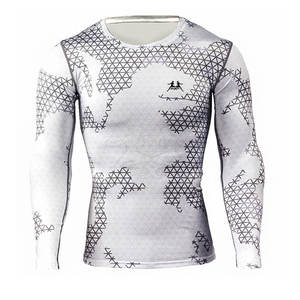 เสื้อรัชการ์ดแขนยาวผ้าสแปนเด็กซ์แบบระเหิด - Product Image 1