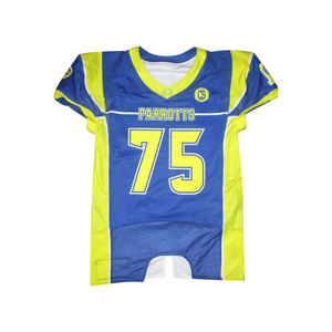 Maillot de football américain personnalisé haute performance Maillot respirant coupe ajustée Équipement d'entraînement de football personnalisé du Pakistan - Product Image 5