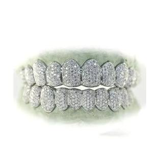 Top vente fait à la main de luxe personnalisé diamant Grillz pour les dents Moissanite Hip Hop bijoux cadeau - Product Image 6