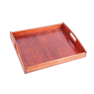 Bandeja de madera de diseño personalizado con diseño de acabado pintado, bandeja de servicio, decoración del hogar, decoración de Hotel y restaurante, bandeja de decoración de diseño - Product Image 6