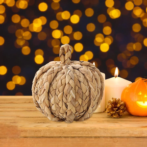 Vente en gros de style ferme jacinthe d'eau citrouille Halloween décor fait à la main vietnamien vente chaude durable livraison rapide usine - Product Image 4