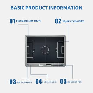 <span class=keywords><strong>Pizarra</strong></span> Táctica Electrónica Portátil LCD de 15 Pulgadas para Entrenamiento de Fútbol y Baloncesto, <span class=keywords><strong>Pizarra</strong></span> Mágica de Dibujo - Product Image 3