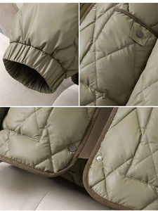 Chaqueta acolchada de manga larga para mujer - Product Image 5