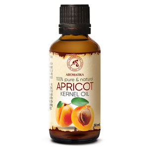 Aceite de Albaricoque Aromatika 20ml 50ml Prensado en Frío Refinado Prunus Armeniaca 100% Puro Natural Uso Diario para Rostro Uñas Manos - Product Image 1