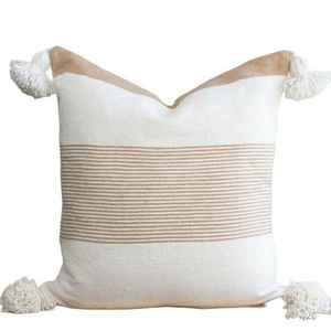 Ensembles de taies d'oreiller 100% pur coton décoratifs faits à la main décoration de la maison personnalisée dernière boîte de conception prix de gros - Product Image 5