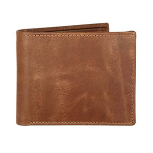 Nueva llegada de billetera de cuero genuino delgada unisex de color sólido de alta calidad con precio bajo bueno para hombres y mujeres - Product Image 2