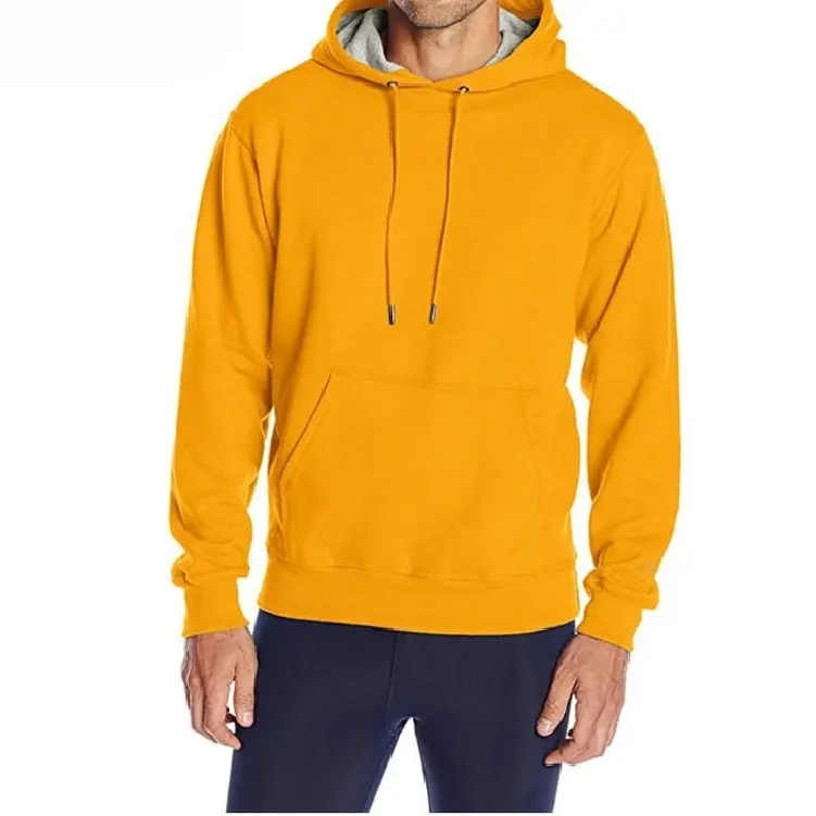 Effen Gele Kleur Winterseizoen Buiten Ademende Hoodies Redelijke Prijs Klaar Om Casual Stijl Hoodies Te Koop