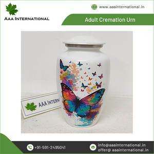 Exportateur mondial vendant largement 100% urnes de crémation pour adultes en aluminium de qualité authentique pour les cendres humaines au meilleur prix compétitif - Product Image 4