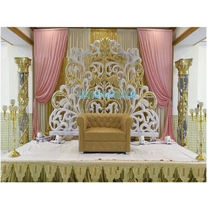Floral Carved Frp <b>Frame</b> for Wedding Stage Low Budget Wedding Stage <b>Backdrop</b> <b>Frame</b> Indian Wedding Reception Stage <b>Backdrop</b> <b>Frame</b> - Product Image 1