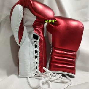 Guantes de Boxeo Profesionales Twins de Cuero Genuino Hechos a Medida de Alta Calidad con Calidad Superior - Product Image 5