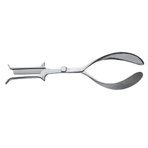 Pinzas obstétricas de acero inoxidable industriales alemanas personalizables OEM, abrazadera quirúrgica, herramientas de mano médicas de ginecología para bricolaje - Product Image 4