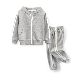 Survêtement personnalisation tout-petits enfants survêtements pour filles en gros casual enfants plaine bébé filles survêtements - Product Image 6