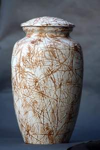 Adult Cremation Urns for Male/Female Funeral Urn for Human Ashes Decorative Urns for Ashes <b>Large</b> <b>Keepsake</b> <b>Box</b> (White) - Product Image 4