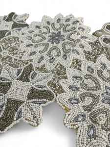 Set de table perlé fait main de luxe antidérapant - Product Image 3