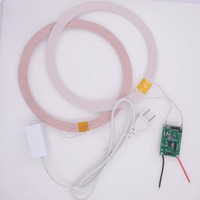 Module d'alimentation sans fil Taidacent 220V haute puissance longue portée 100mm, kit PCB de charge inductive, sortie 24V 450mA