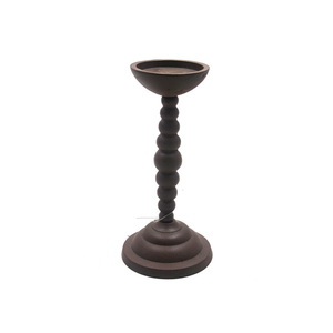 New Arrival Bronze Finished Metal Pillar <b>Candle</b> <b>Holder</b> for Home & Wedding Tabletop Decorated Luxury <b>Candle</b> Pillar Handmade - Product Image 1