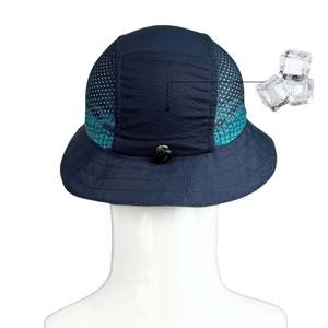 Sombrero de Pescador Azul Marino Dune con Bolsillo para Hielo para Pesca de Verano - Product Image 2