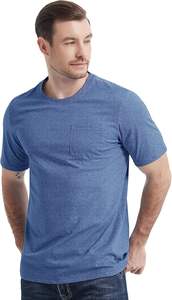 Haute qualité 200 GSM 100% coton Gym sport blanc T-Shirt plaine grande taille vente d'été hommes T-Shirts - Product Image 3