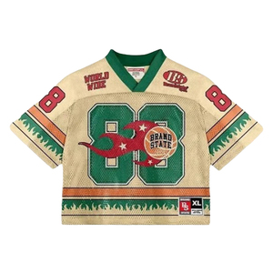 Camiseta de fútbol de moda con estampado sublimado personalizado, camiseta de fútbol con diseño de bordado, camiseta de fútbol para aficionados del equipo nacional - Product Image 5