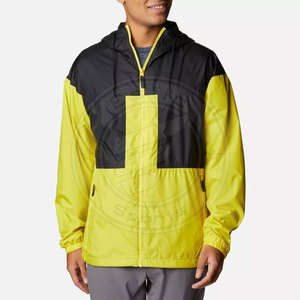 Chaqueta cortavientos de color personalizada de alta calidad a bajo precio para hombre, chaqueta cortavientos de ropa de calle más vendida - Product Image 1