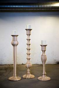 Candelabro de madera marrón de la mejor calidad, candelabro de madera de diseño elegante para el candelero más vendido a un precio atractivo - Product Image 2