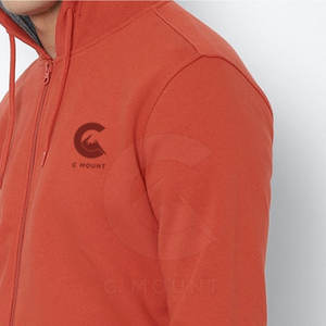 Sudaderas con cremallera de alta calidad para hombre Sudaderas con cremallera de poliéster de algodón Sudaderas con cremallera de moda superior MOQ bajo - Product Image 5