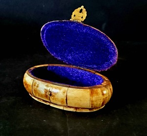 Caja de joyería de hueso de calidad premium, tamaño pequeño, perfecta para orejas y anillos, Tienda Segura, precio al por mayor, caja de joyería de ágata - Product Image 1