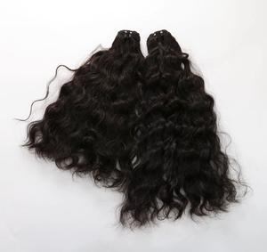 NATURAL FULL CURLY HAND <b>TIED</b> UNPROCESSED INDIAN DONOR TEMPLE HEAT RESISTANT UNISEX DURABLE RAW HAIR BUNDLES AT DISCOUNT SALE - Product Image 5