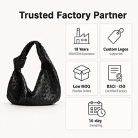 Sac fourre-tout en cuir tissé grande capacité, fourni directement par l'usine, sac à bandoulière durable en peau de mouton pour supermarchés et chaînes de magasins