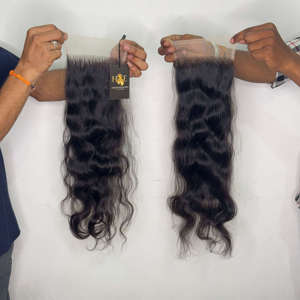 HD Swiss Lace Closure Pelucas Cabello humano Pre arrancado 5x5 6x6 Paquetes de cabello rizado, Proveedores de cabello humano de templo crudo - Product Image 1