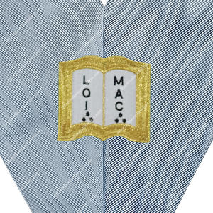 Collier d'officier maçonnique Regalia Français Moderne Rite Orator Accessoire d'église unisexe pour adultes - Product Image 2
