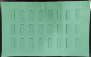 Tapis magnétique en silicone réutilisable antidérapant extra large Eksmed pour instruments chirurgicaux - 40x50cm Plateau médical de classe I - Product Image 3