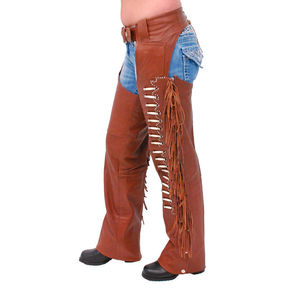 Polainas de Equitación de Cuero Genuino y Algodón, Personalizadas con Botones, Equipo Ecuestre de Entrenamiento, Alta Calidad, Venta al por Mayor - Product Image 2