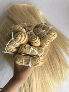 24 ''Straight Raw Indian Temple Virgin Remy Hair Extension #60 Color Single Drawn Cutícula Alineada 12A 11A Proveedor al por mayor - Product Image 6