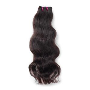 Extensiones de cabello humano indio Remy alineado con cutícula Virgen sin procesar 100% con paquetes de ondas sueltas - Product Image 2