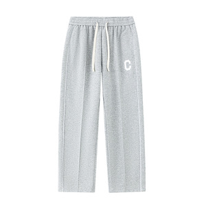 Fabricant de vêtements personnalisé, arrivée de nouveaux leggings pour hommes, ligne de coutures réfléchissantes, pantalons de survêtement baggy imprimés de lettres, pantalon de survêtement en nylon - Product Image 2