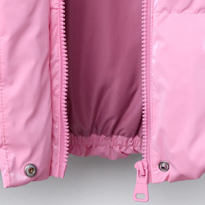 Latest Stand Collar High Quality Puffer Jacket With Breathable <b>Nylon</b> <b>Fabric</b> Cheap Rate Trending Outfits Winters Best Collection - Product Image 6